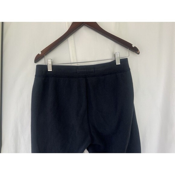 Y2K Abercrombie & Fitch Navy Blue Embroidered Joggers Sweatpants Drawstring S - Picture 5 of 9